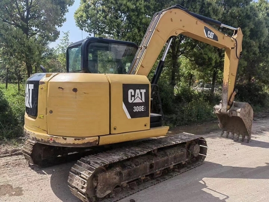 Anno 2022 Escavatore a trascinatore usato Cat308E2 8 tonnellate di peso operativo per la costruzione