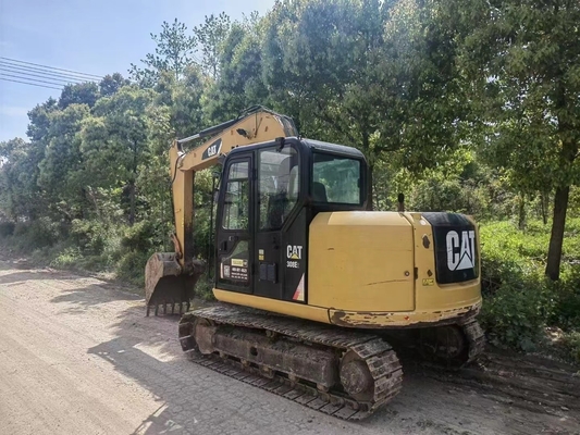 Anno 2022 Escavatore a trascinatore usato Cat308E2 8 tonnellate di peso operativo per la costruzione