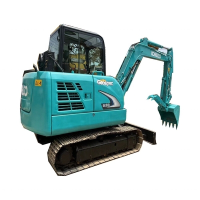Scavatore usato Kobelco SK60 in ottime condizioni per la costruzione di condotte