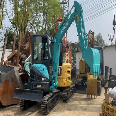 Buone condizioni Kobelco SK35 scavatore idraulico con 3,5 tonnellate di peso operativo