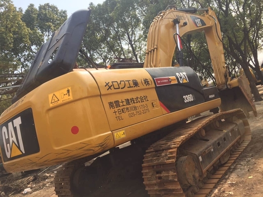 CAT 336D Escavatore usato Giappone Macchina da strisciatore Vernice originale Scavatore di terra mobile