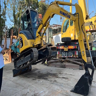 Vantaggi Alta efficienza di lavoro 0,3m3 Capacità del secchio Escavatore Komatsu PC50 utilizzato