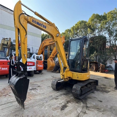 Vantaggi Alta efficienza di lavoro 0,3m3 Capacità del secchio Escavatore Komatsu PC50 utilizzato