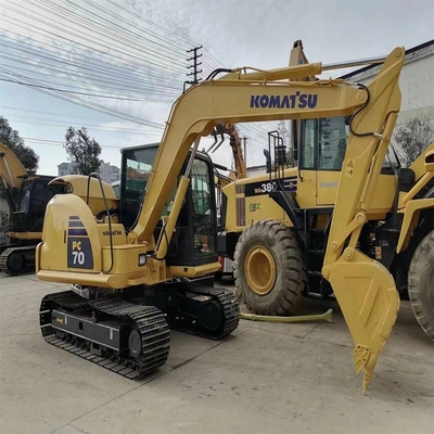Giappone Made Komatsu Used Excavator 7 Ton Komatsu PC70 Excavator Machine Peso 7000 KG
