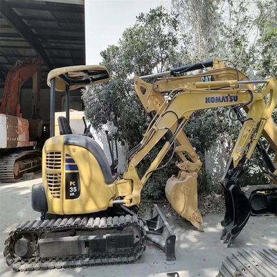 Colore originale utilizzato KOMATSU PC35 Escavatore a trascinatore multifunzione 3500 KG di alta qualità