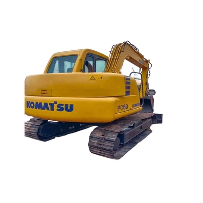 Escavatore PC60 Komatsu usato con buon sistema idraulico e motore giapponese originale