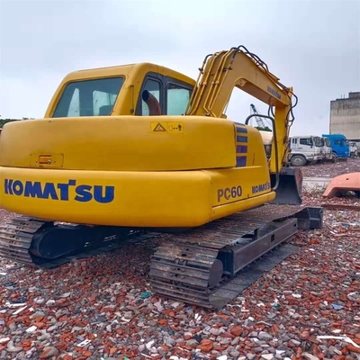 Escavatore PC60 Komatsu usato con buon sistema idraulico e motore giapponese originale