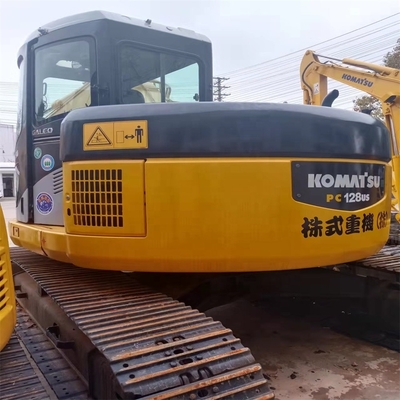 Escavatore Komatsu PC128US usato in ottime condizioni colore originale per la costruzione