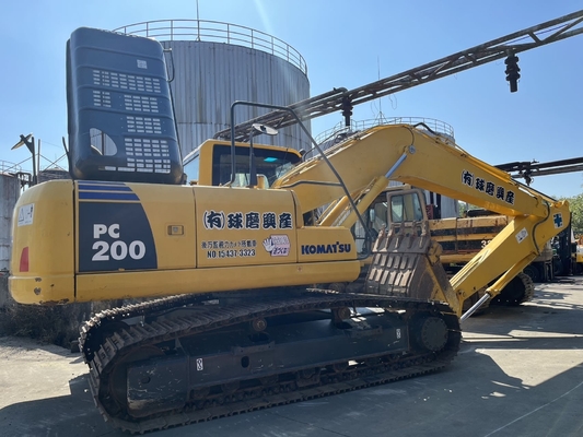 Originale Giappone Macchina da Costruzione KOMATSU PC200 Escavatore 20ton Crawler Chain Digger