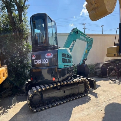 Miniescavatore di seconda mano Kobelco SK55SR da 5,5 tonnellate Cabina usata 0-2000 Ore di lavoro