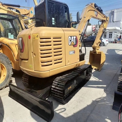 Piccolo escavatore usato da 6 tonnellate CAT 306E2 Escavatore idraulico a trascinatore Peso operativo 6 tonnellate