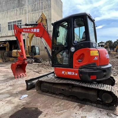 Giappone Original KUBOTA KX163 Mini Escavatore 6ton Crawler Construction Machine in magazzino