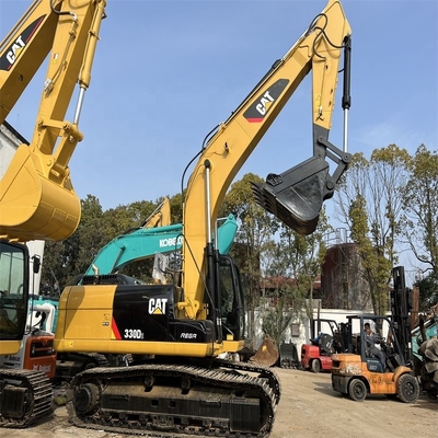 Buone condizioni Escavatore usato CAT 330GC dal Giappone con altro cilindro idraulico