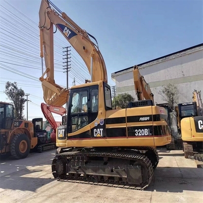 Basso orario di lavoro utilizzato Caterpillar 320BL escavatore con altra pompa idraulica in Giappone
