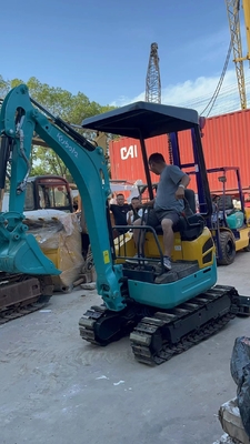 Mini Kubota U15 Crawler Used Excavators 0.04M3 Colore originale