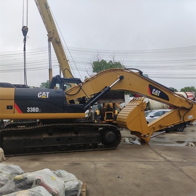 Cat 336D2 Digger di seconda mano con motore giapponese originale e capacità di secchio di 2,12 m3