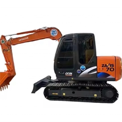 Hitachi ZX70 Piccolo escavatore da 7 tonnellate Escavatore originale per lavori pesanti