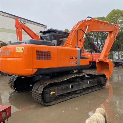 Hitachi ZX210 Crawler Excavator Buone prestazioni 21000 KG Peso operativo utilizzato