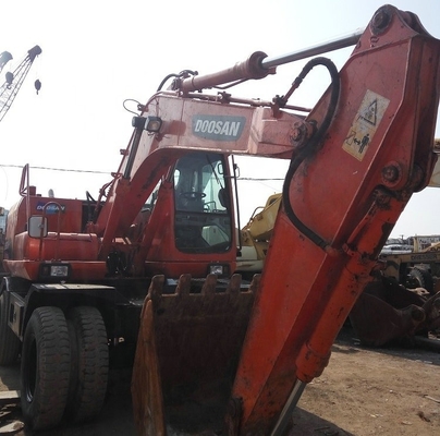 Escavatore a ruote DOOSAN 150W-7 usato Escavatore da 15 tonnellate con capacità di secchio di 0,7 m3