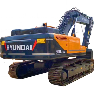 Excavator Hyundai 300lc-9s usato con colore originale e motore diesel