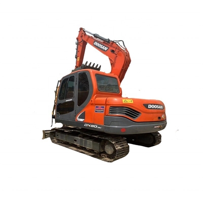Escavatore Doosan DX80-9C Escavatore di seconda mano con motore ben mantenuto