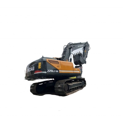 Hyundai Excavator 220lc-9 di seconda mano ben mantenuto con colore originale in Corea
