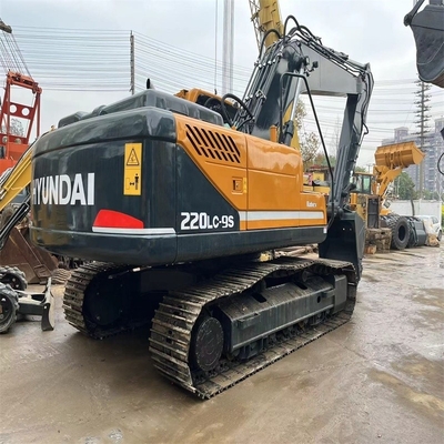 Hyundai Excavator 220lc-9 di seconda mano ben mantenuto con colore originale in Corea