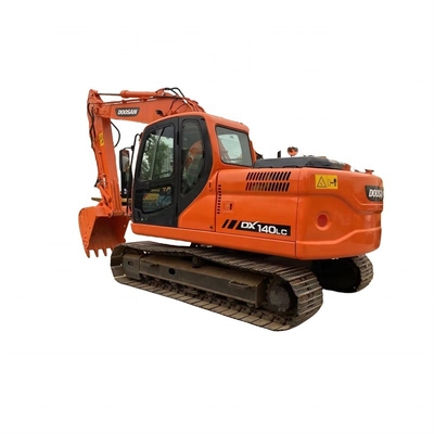 Usato Doosan DX140LC Escavatore idraulico Crawler cinese di seconda mano Digger Machine