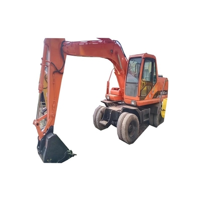 DH150W-7 Escavatore a ruote Doosan in buone condizioni con valvola idraulica