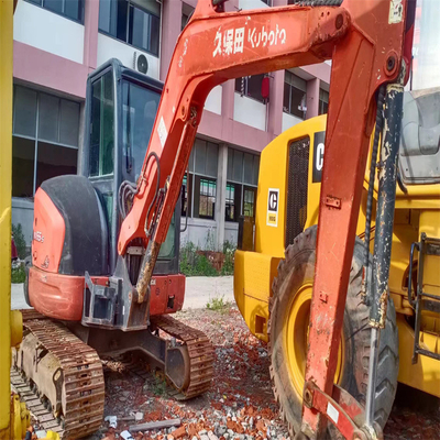 Giappone eccellente mini escavatore usato Kubota KX155 da 5,5 tonnellate con bulldozer