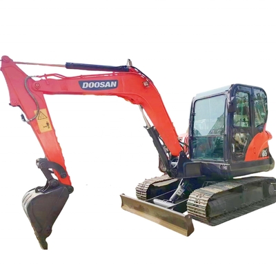 Alta efficienza operativa Doosan DX60 Mini Digging Machine con pompa idraulica Liyuan