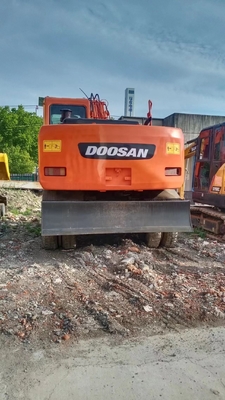DOOSAN DH150w-7 Excavator ruota vernice originale e 16000 KG in magazzino per la costruzione
