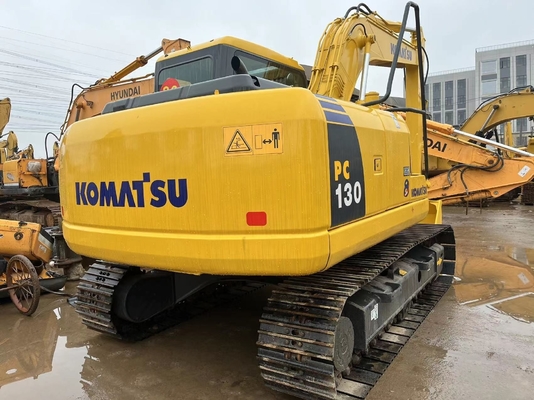 Buone condizioni Komatsu PC130 escavatore scavatore di seconda mano con ore di lavoro ridotte