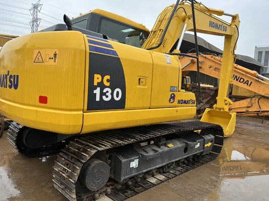 Buone condizioni Komatsu PC130 escavatore scavatore di seconda mano con ore di lavoro ridotte