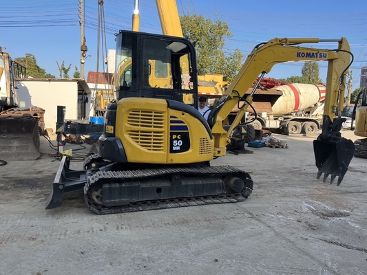 Vantaggi Basso orario di lavoro Giappone Originale Komatsu PC50 Scavatore per la costruzione stradale