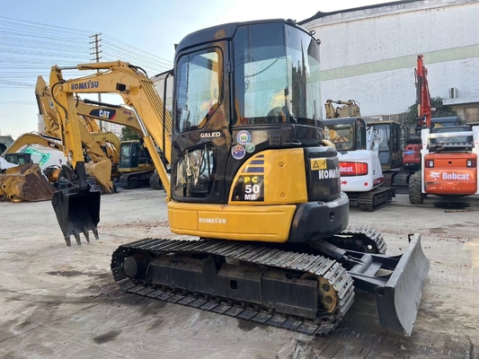 Vantaggi Basso orario di lavoro Giappone Originale Komatsu PC50 Scavatore per la costruzione stradale