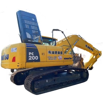 123.2kw Peso di escavazione di seconda mano Komatsu Pc200-20 tonnellate
