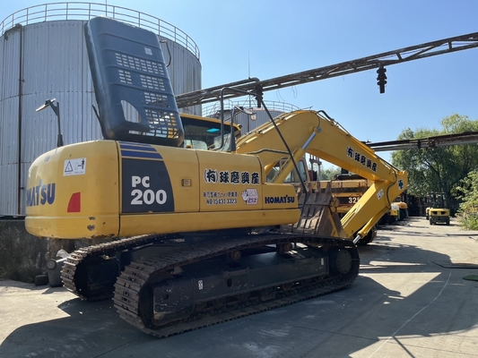 123.2kw Peso di escavazione di seconda mano Komatsu Pc200-20 tonnellate