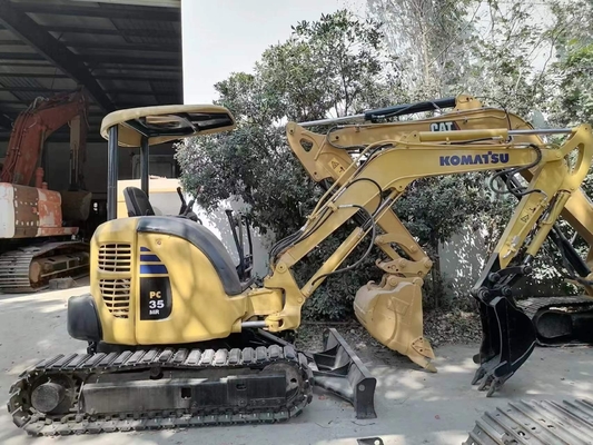 Colore originale Komatsu Pc35MR Boutique Escavatore PC35 di seconda mano in buone condizioni
