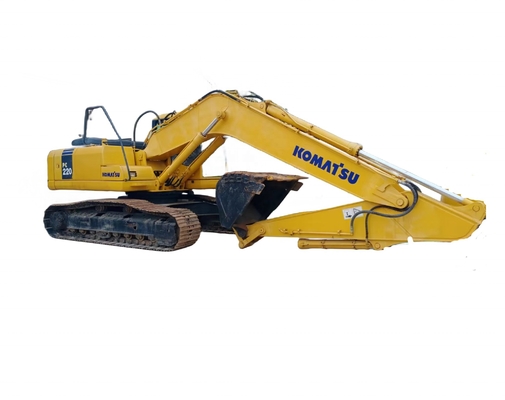 Escavatore Komatsu PC220 di seconda mano con altra pompa idraulica in ottime condizioni