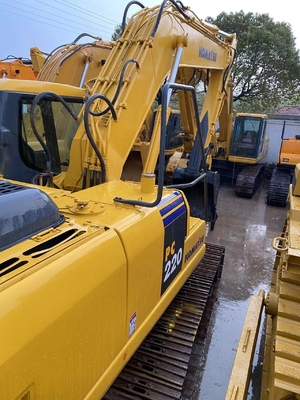 Escavatore Komatsu PC220 di seconda mano con altra pompa idraulica in ottime condizioni
