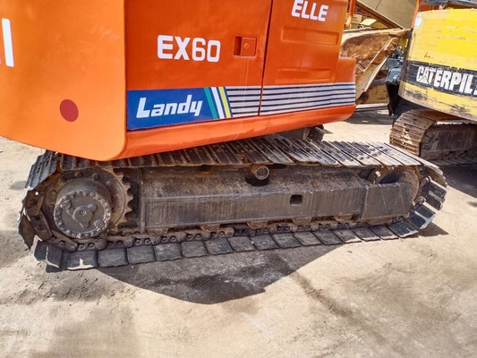 Motore Quancai HITACHI EX60 Escavatore 6 tonnellate Escavatrice con capacità di secchio di 0,32m3
