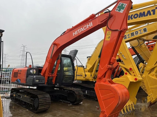 Escavatore HITACHI EX120 di seconda mano 12 tonnellate con ottime condizioni di lavoro