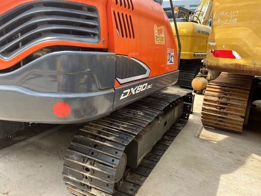 Alta efficienza operativa Motore originale Doosan DX80 Escavatore usato Giappone Digger