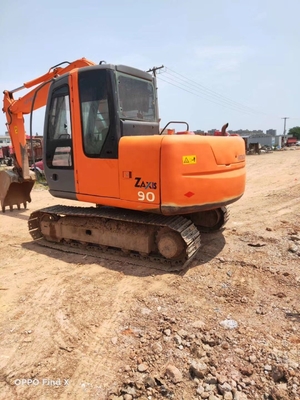 Escavatore HITACHI ZX90 di seconda mano Ottima condizione di lavoro Peso di esercizio 9 TON