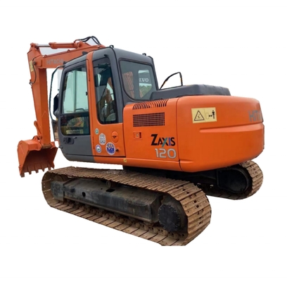 Escavatore HITACHI ZX120 di seconda mano da 12 tonnellate in ottime condizioni di funzionamento
