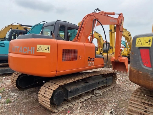Escavatore HITACHI ZX120 di seconda mano da 12 tonnellate in ottime condizioni di funzionamento