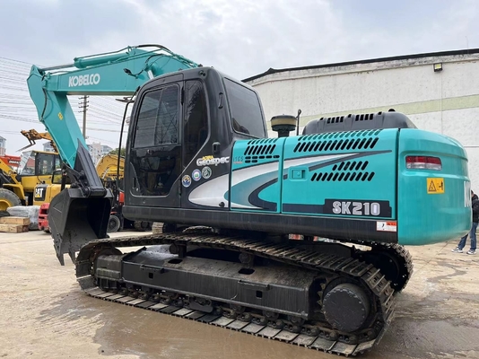 Macchina da costruzione Kobelco SK210 Mini escavatore con cilindro idraulico