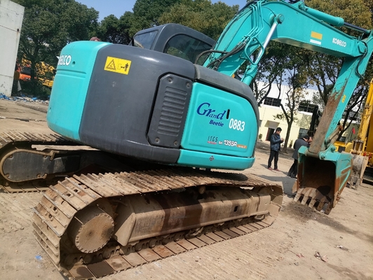 KOBELCO Used Crawler Excavator SK135S in buone condizioni Original Paint Hydraulic Digger