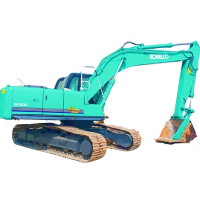 Escavatore Kobelco SK200-6 crawler usato con 66KW di potenza in buone condizioni